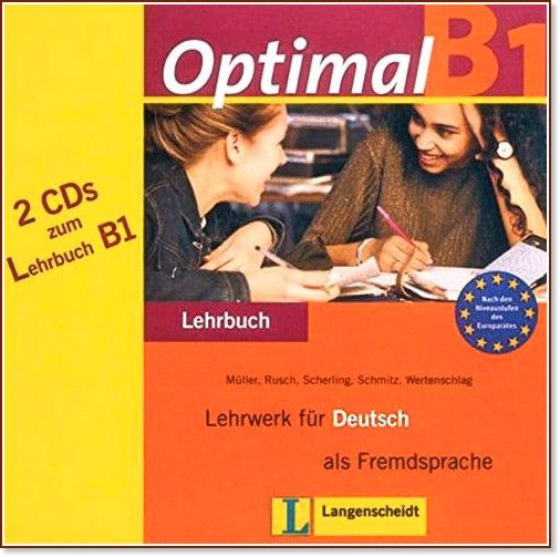 Optimal - ниво B1: 2 Аудио CD към учебника по немски език - Martin Muller, Paul Rusch, Theo Scherling, Lukas Wertenschlag, H. Schmitz - продукт