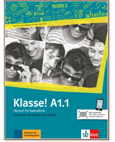 Klasse! - ниво А1.1: Учебник по немски език - Sarah Fleer, Michael Koenig - учебник