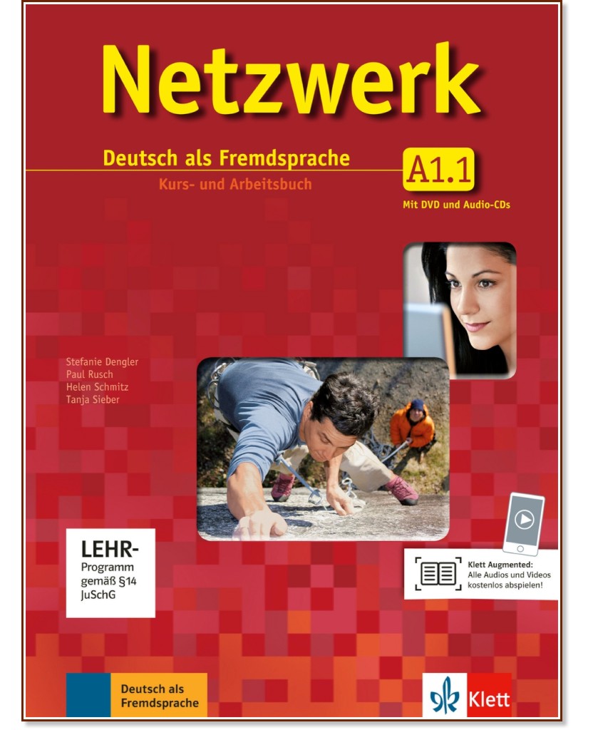 Netzwerk -  A1.1:     + DVD  2 CD - Stefanie Dengler, Paul Rusch, Helen Schmitz, Tanja Mayr-Sieber - 