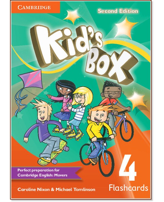 Kid's Box - Ниво 4: Флаш карти : Учебна система по английски език - Second Edition - Caroline Nixon, Michael Tomlinson - продукт