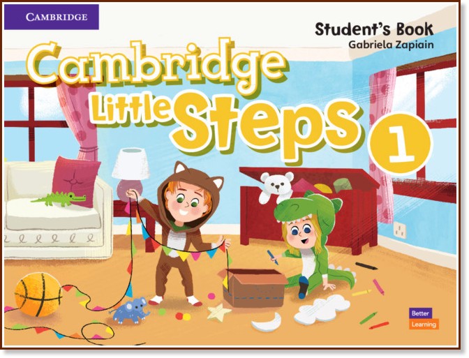 Cambridge Little Steps - ниво 1: Учебник по английски език - Gabriela Zapiain - учебник