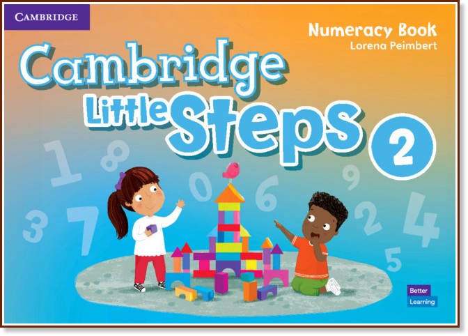 Cambridge Little Steps - ниво 2: Помагало за числата по английски език - Lorena Peimbert - помагало
