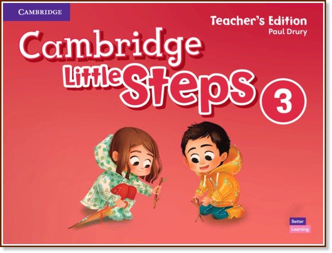 Cambridge Little Steps - ниво 3: Книга за учителя по английски език - Paul Drury - книга за учителя