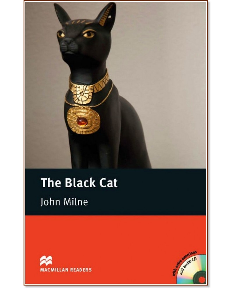Macmillan Readers - Elementary: The Black Cat + CD - John Milne - 