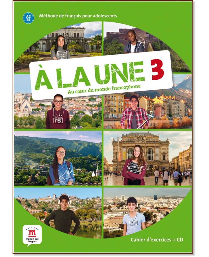 A la Une -  3 (A2 - B1):   :      - Christelle Barbera, David Escudero, Marion Gasperi, Stephanie Pace -  