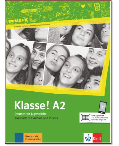 Klasse! - ниво A2: Учебник по немски език - Sarah Fleer, Ute Koithan, Tanja Mayr-Sieber, Bettina Schwieger - учебник