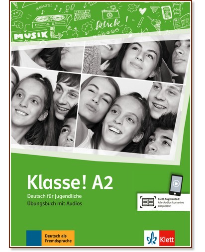 Klasse! - ниво A2: Учебна тетрадка по немски език - Sarah Fleer, Ute Koithan, Tanja Mayr-Sieber, Bettina Schwieger - учебна тетрадка