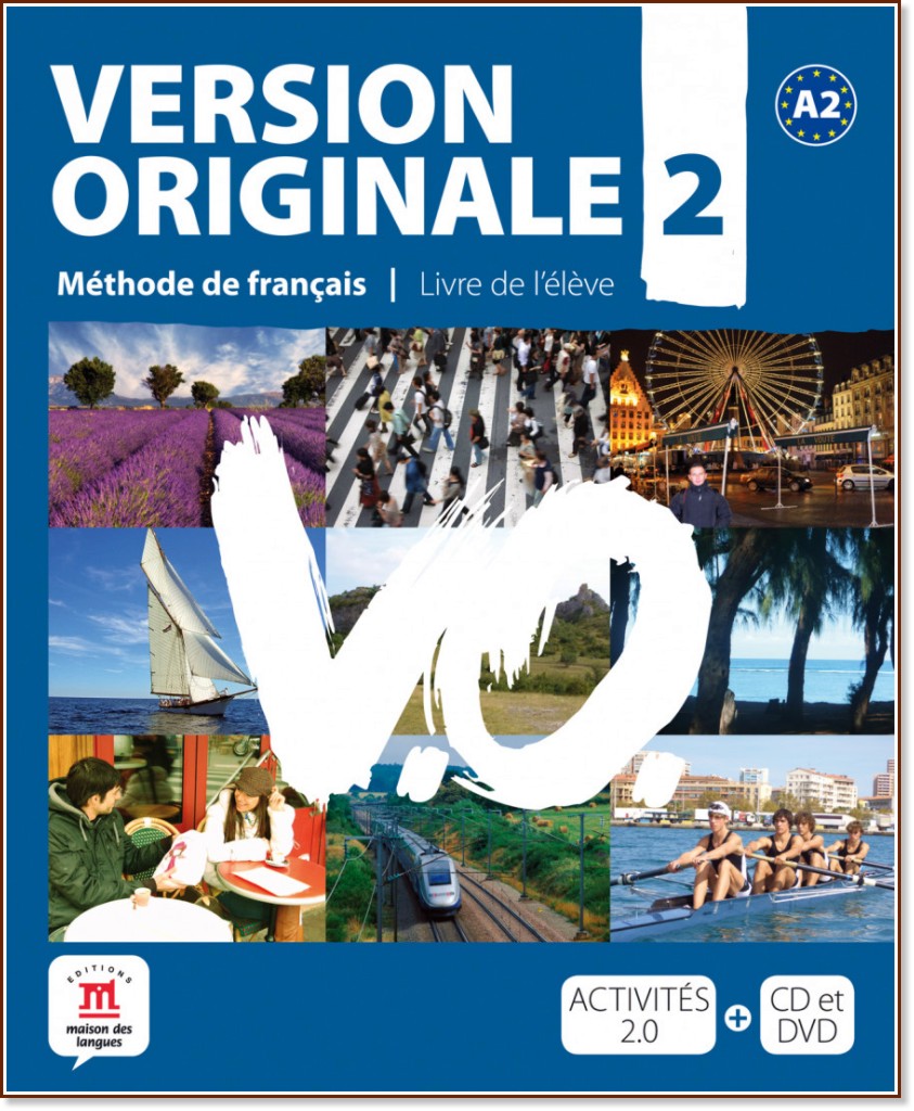 Version Originale -  2 (A2):     + DVD  CD - Monique Denyer, Agustin Garmendia, Marie-Laure Lions-Olivieri, Corinne Royer - 