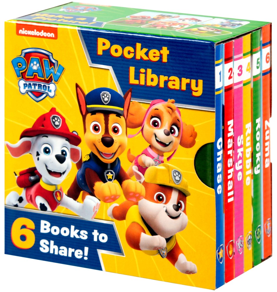 Paw Patrol Pocket Library -  