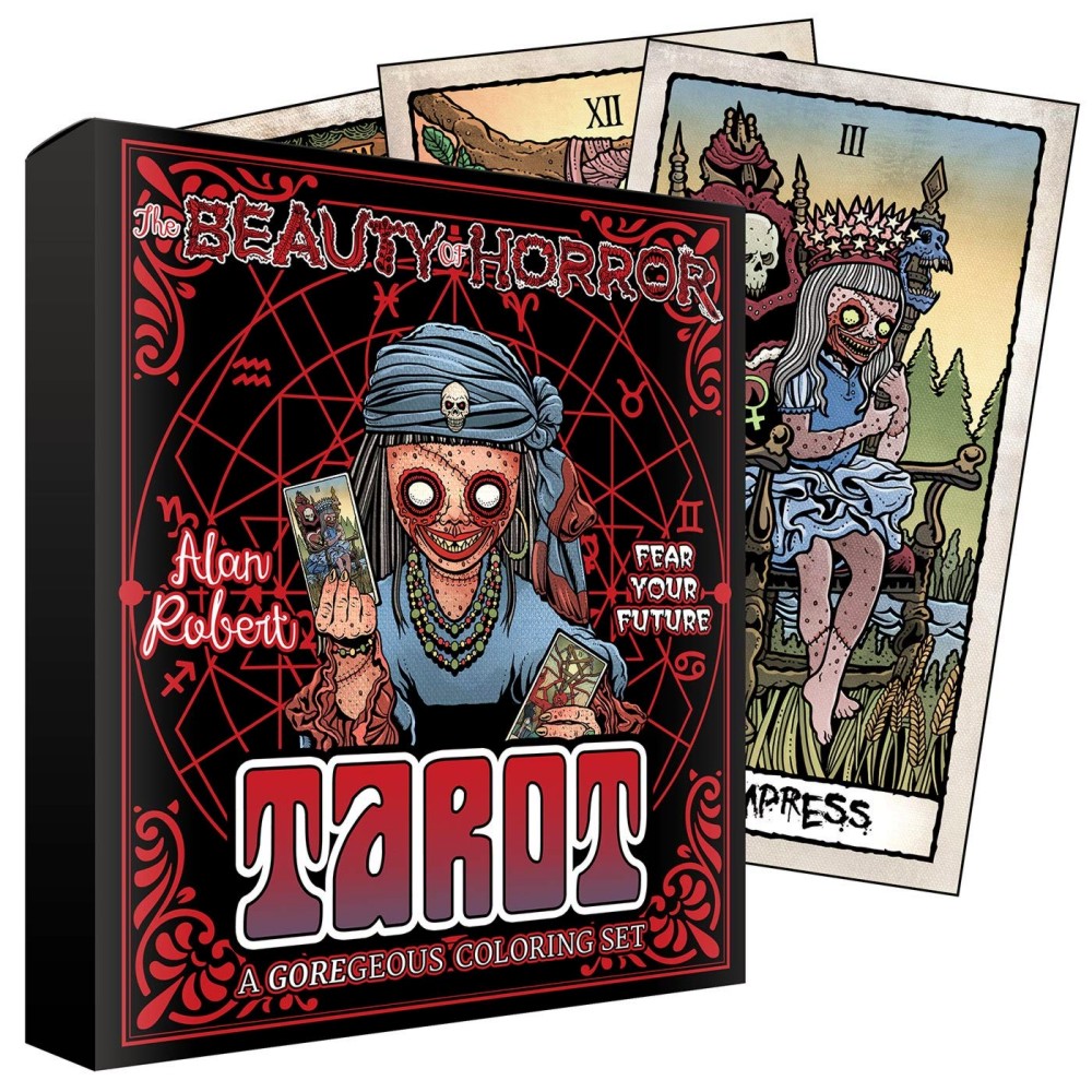 The Beauty of Horror: Fear Your Future Tarot Deck - Alan Robert -  