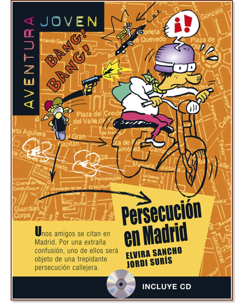 Aventura Joven -  A1: Persecucion en Madrid - Elvira Sancho, Jordi Suris - 