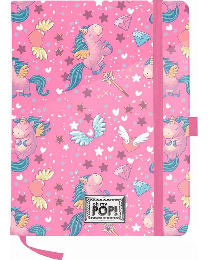 Тефтер Karactermania Magic Тефтер Karactermania Magic - 14 x 21 cm от серията Oh My Pop - продукт