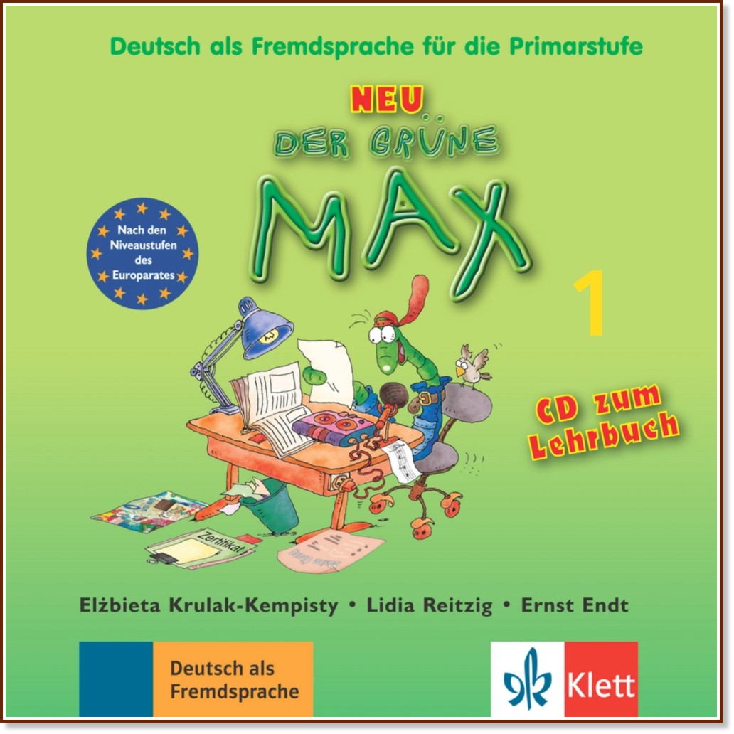 Der Grune Max Neu -  1 (A1): CD    - Elzbieta Krulak-Kempisty, Lidia Reitzig, Ernst Endt - 