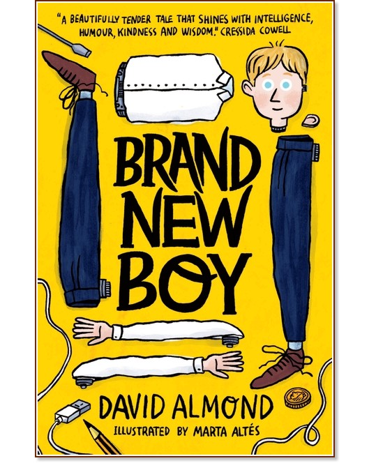 Brand New Boy - David Almond - детска книга