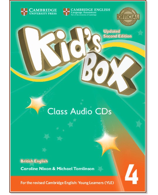 Kid's Box -  4: 3 CD      : Updated Second Edition - Caroline Nixon, Michael Tomlinson - 