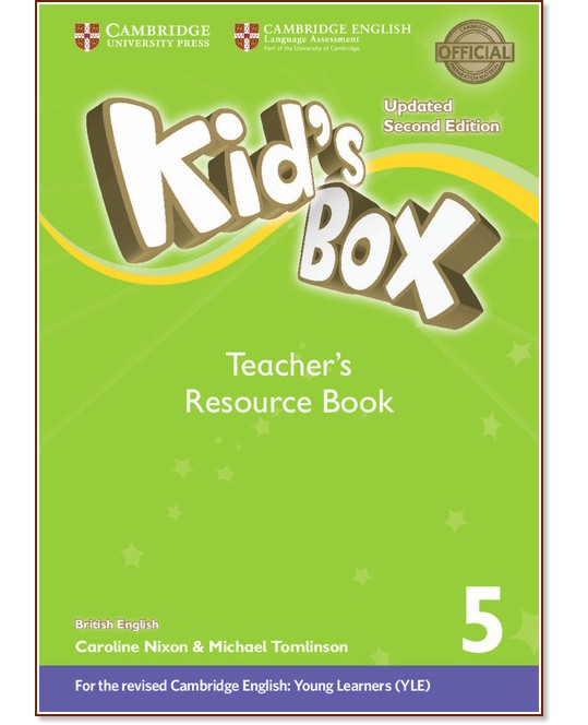 Kid's Box - ниво 5: Книга за учителя с допълнителни материали по английски език : Updated Second Edition - Caroline Nixon, Michael Tomlinson - книга за учителя