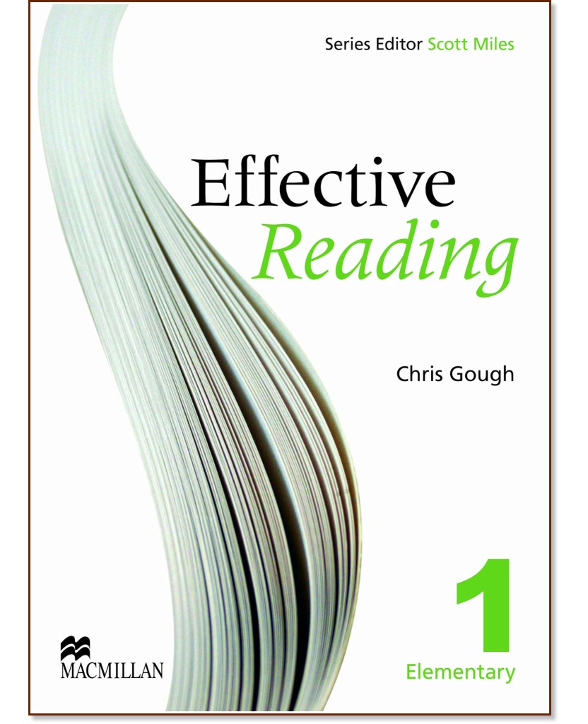 Effective Reading - ниво Elementary 1: Учебник по английски език - Chris Gough - учебник