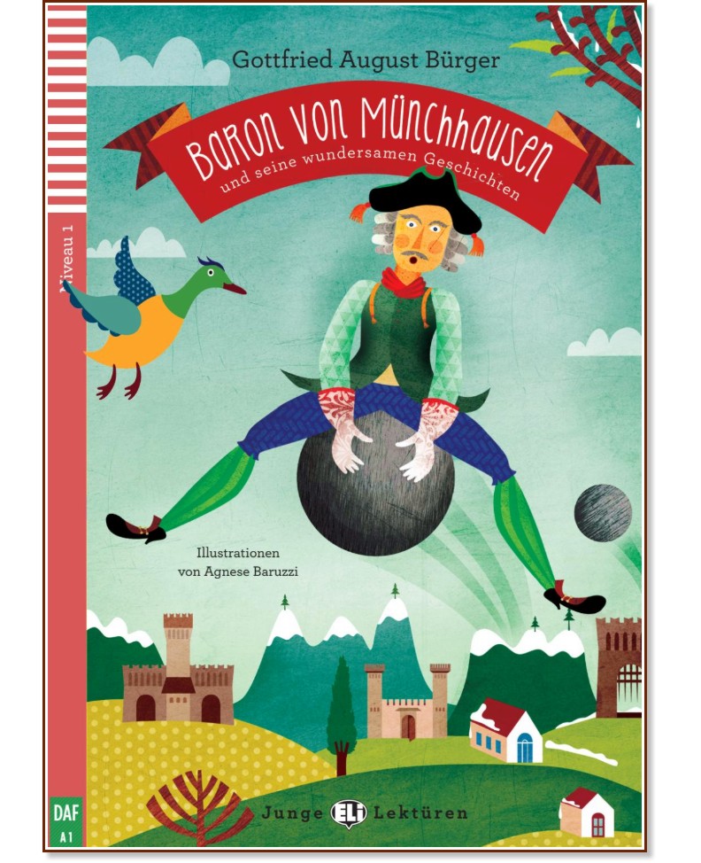 Baron von Munchhausen und seine wundersamen Geschichten - Anfanger A1 - Gottfried August Burger -  