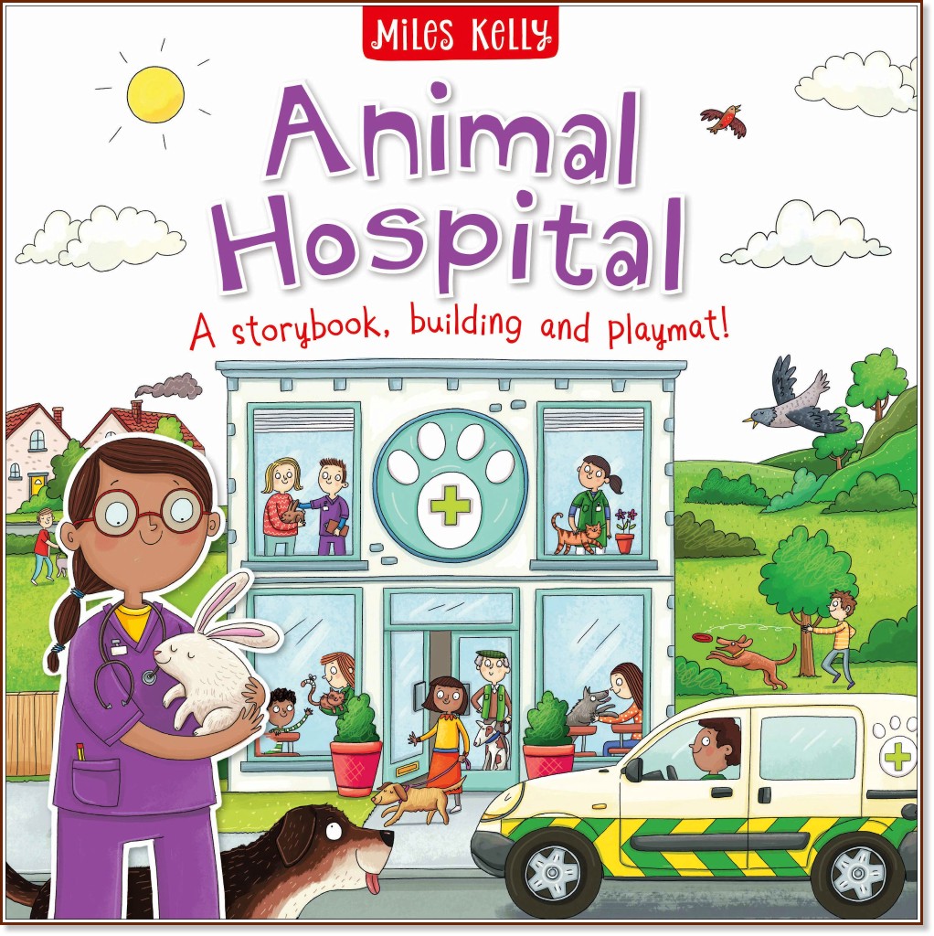 Mini Convertible Playbook - Animal Hospital - Rosie Neave -  