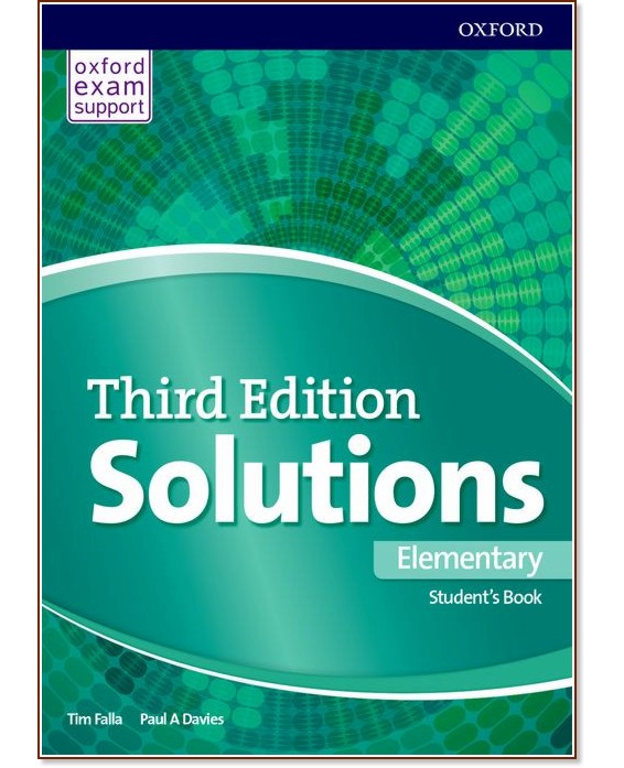 Solutions - Elementary:     : Third Edition - Tim Falla, Paul A. Davies - 