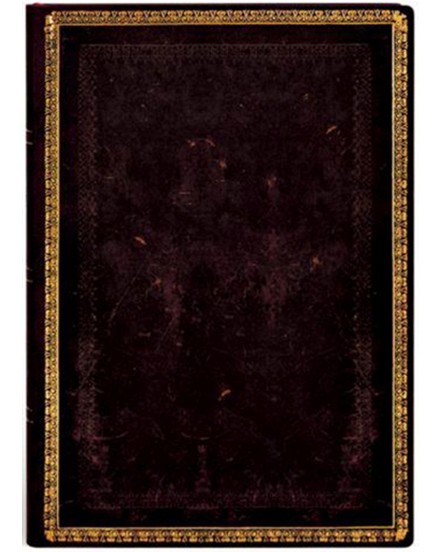  Paperblanks Black Moroccan - 13 x 18 cm   Old Leather - 