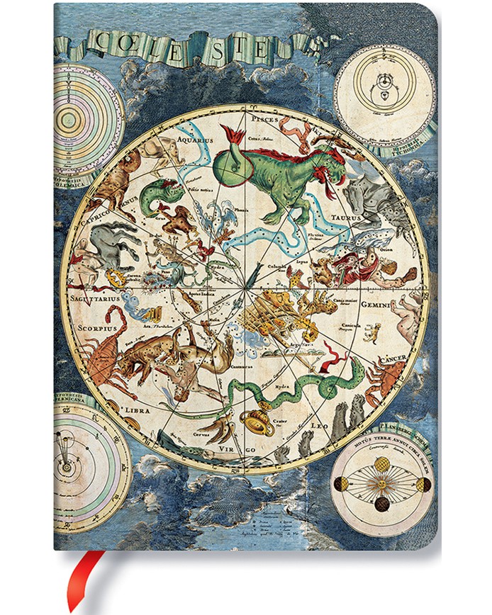  Paperblanks Celestial Planisphere - 12 x 17 cm - 