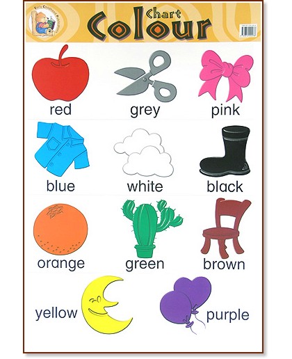      : Colour Chart - 52 x 77 cm - 