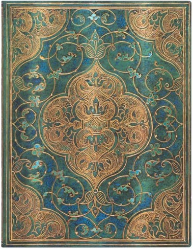  Paperblanks Turquoise Chronicles - 18 x 23 cm - 