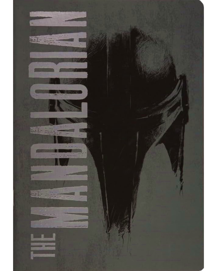 Тетрадка с широки редове The Mandalorian Тетрадка с широки редове The Mandalorian - Формат A5 с 60 листа от серията Disney 100 - тетрадка