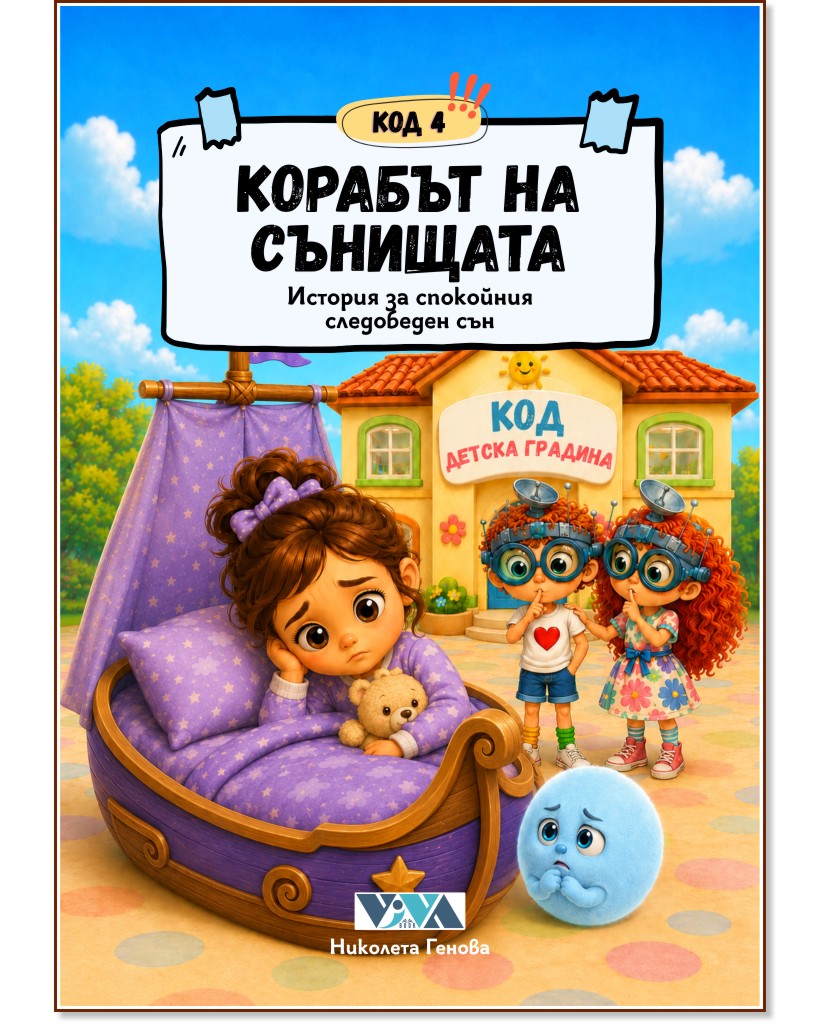 Код 4: Корабът на сънищата Код 4: Корабът на сънищата - Николета Генова - детска книга