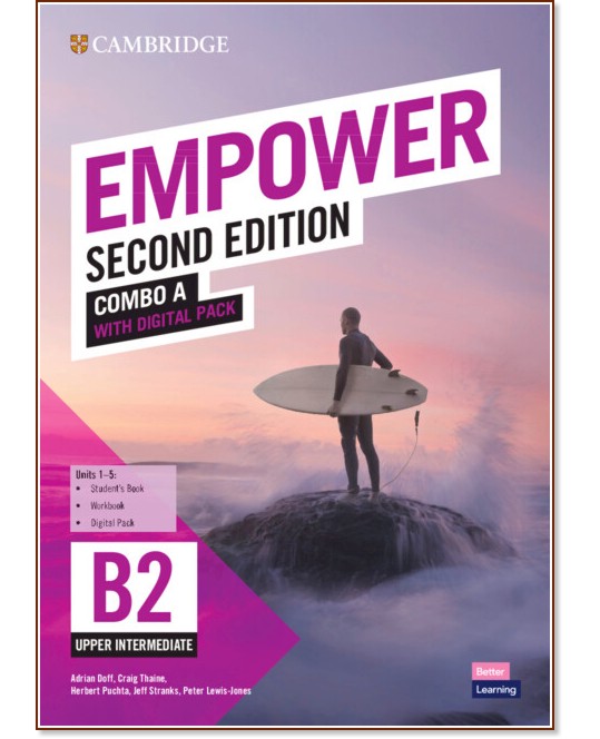 Empower -  Upper-intermediate (B2):     Combo A : Second Edition - Adrian Doff, Craig Thaine, Herbert Puchta, Jeff Stranks, Peter Lewis-Jones - 
