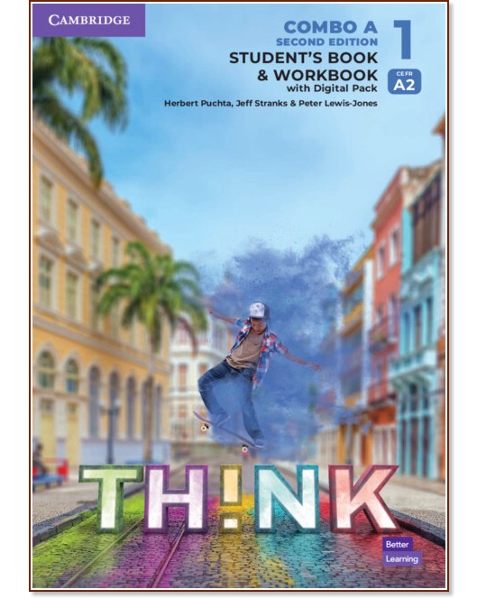 Think -  1 (A2):  Combo A    : Second Edition - Herbert Puchta, Jeff Stranks, Peter Lewis-Jones - 