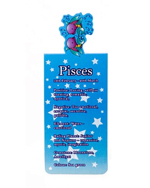 Разделител за книга - Зодия Риби Разделител за книга - Зодия Риби - аксесоар