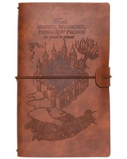    - Harry Potter Marauder's Map - 10.5 x 18.5 cm - 