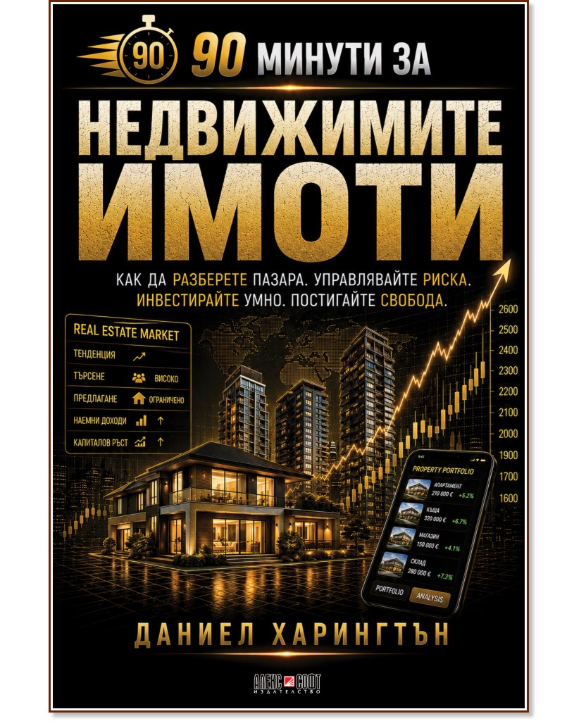 90 минути за Недвижимите имоти 90 минути за Недвижимите имоти - Даниел Харингтън - книга