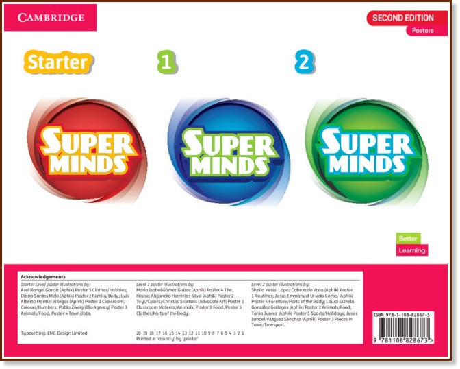 Super Minds -  Starter, 1  2:     : Second Edition - Carmen Zavala Iturbe, Herbert Puchta, Peter Lewis-Jones, Gunter Gerngross - 