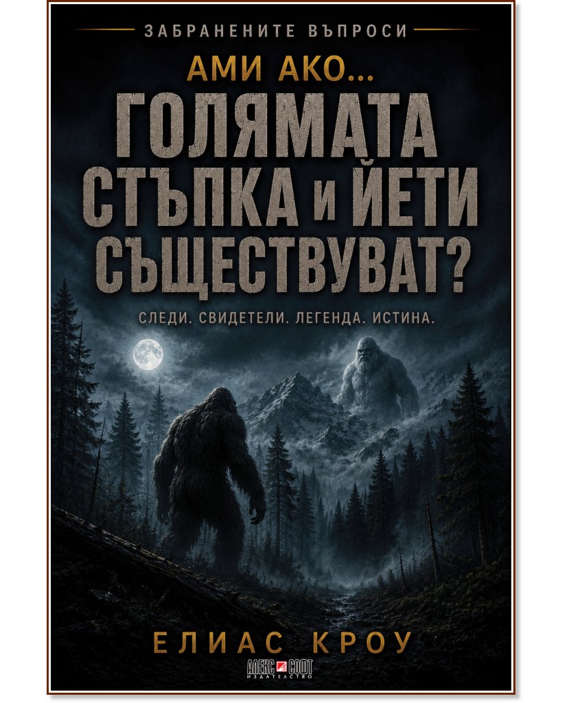 Ами ако… Голямата стъпка и Йети съществуват? Ами ако… Голямата стъпка и Йети съществуват? - Елиас Кроу - книга