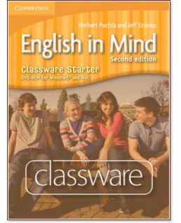 English in Mind - Second Edition: Учебна система по английски език : Ниво Starter (A1): DVD с интерактивна версия на учебника - Herbert Puchta, Jeff Stranks - продукт