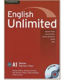 English Unlimited - Starter (A1):       + DVD-ROM - Adrian Doff, Johanna Stirling, Rachel Thake, Cathy Brabben, Mark Lloyd -   