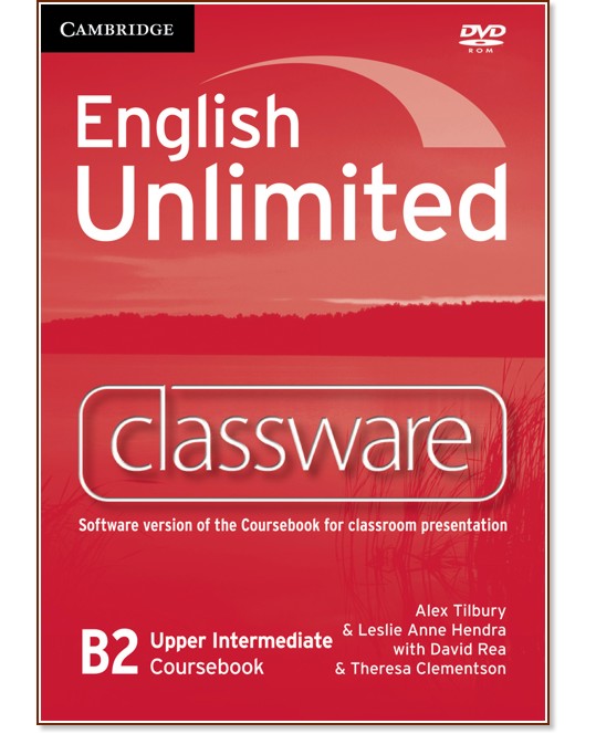English Unlimited - Upper-Intermediate (B2): DVD-ROM по английски език с интерактивна версия на учебника - Alex Tilbury, Leslie Anne Hendra, David Rea, Theresa Clementson - продукт