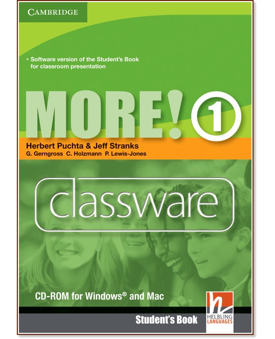 MORE! -  1 (A1): Classware CD-ROM :      - First Edition - Herbert Puchta, Jeff Stranks, Gunter Gerngross, Christian Holzmann, Peter Lewis-Jones - 