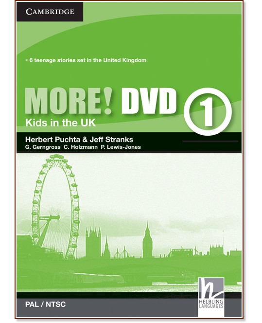 MORE! -  1 (A1): Kids in the UK - DVD :      - First Edition - Herbert Puchta, Jeff Stranks, Gunter Gerngross, Christian Holzmann, Peter Lewis-Jones - 