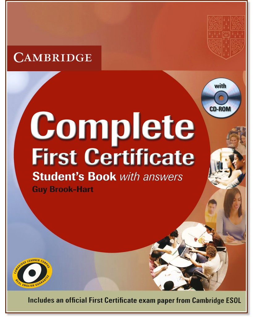 Complete First Certificate:      - First Edition :  B2:  + CD-ROM - Guy Brook-Hart - 