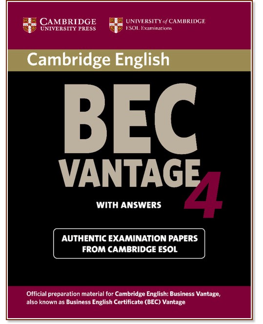 Cambridge BEC:      :  B2 - Vantage 4:  - 