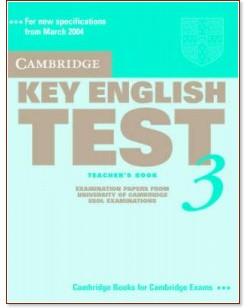 Cambridge Key English Test 3:      KET :  A2:    - 