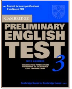 Cambridge Preliminary English Test 3: Self-study Pack (Student's book with answers + CD) - 