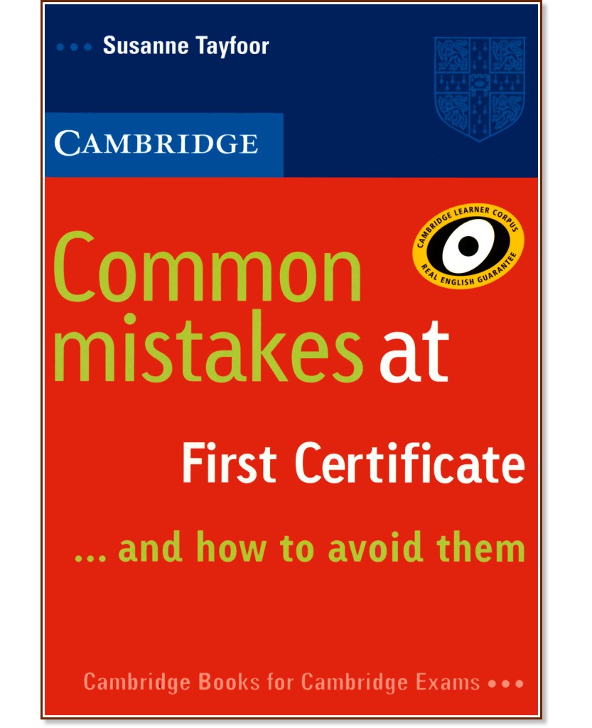 Common Mistakes at First Certificate...and how to avoid them - Susanne Tayfoor - 
