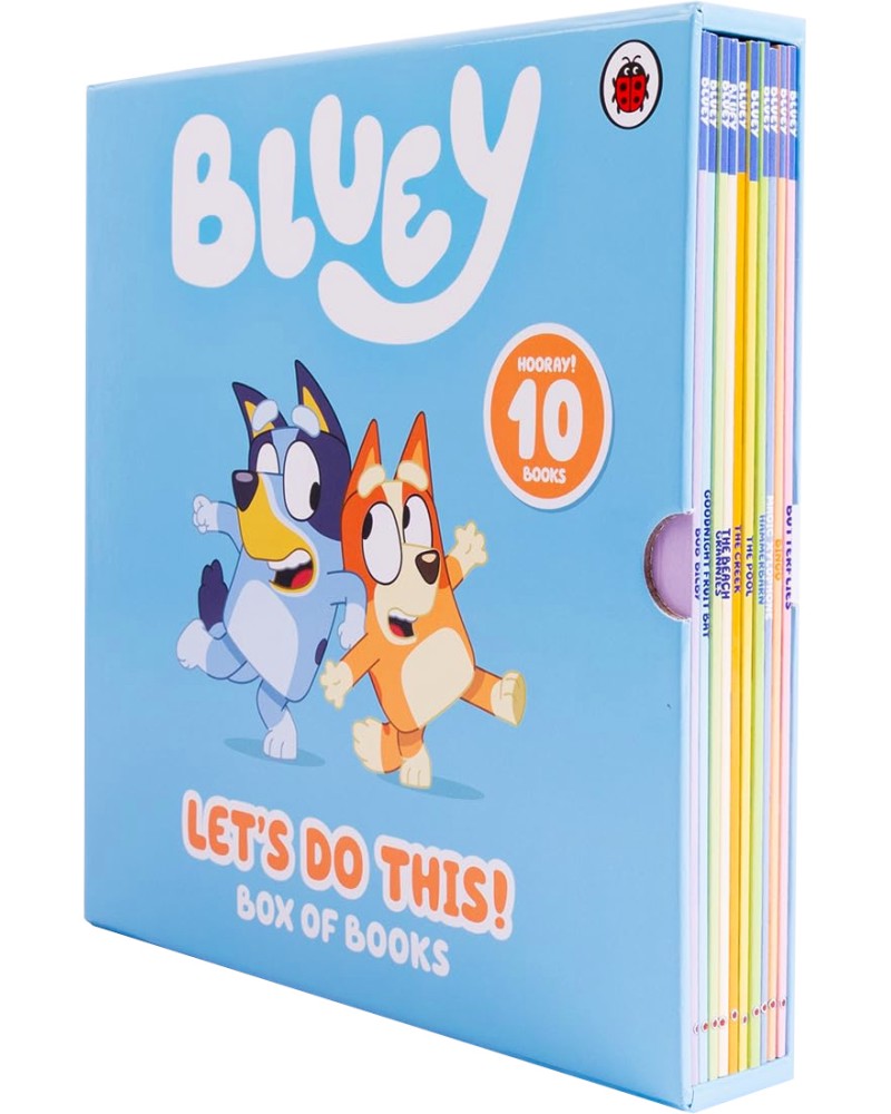 Bluey Let's Do This! Box of 10 Books - ������ �����