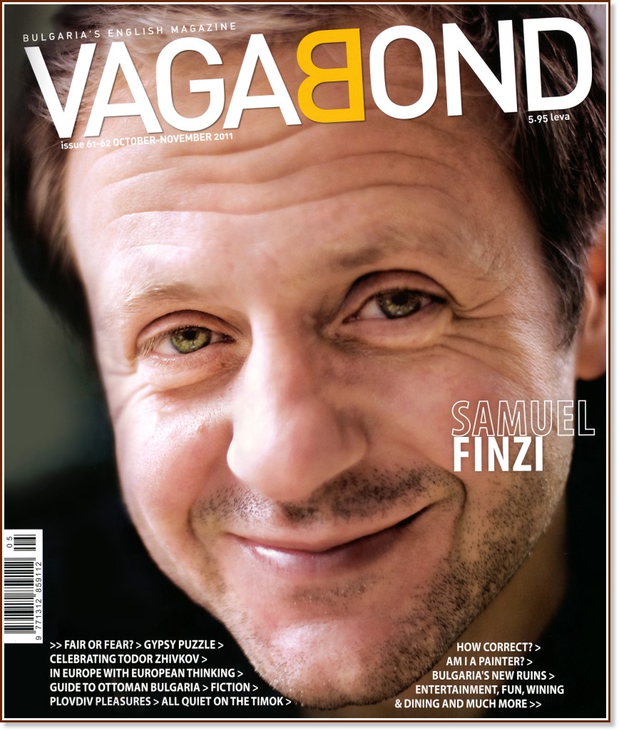 Vagabond : Bulgaria's English Monthly - Issue 61-62, October 2011 - November 2011 - 