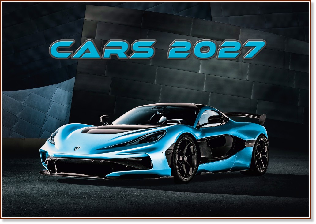 Стенен календар - Cars 2027 Стенен календар - Cars 2027 - календар